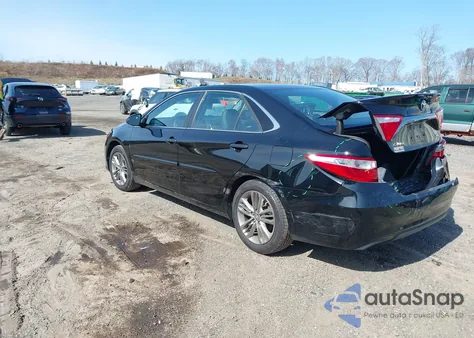 2016 Toyota Camry Se z USA, uszkodzony, nr VIN 4T1BF1FK6GU235300